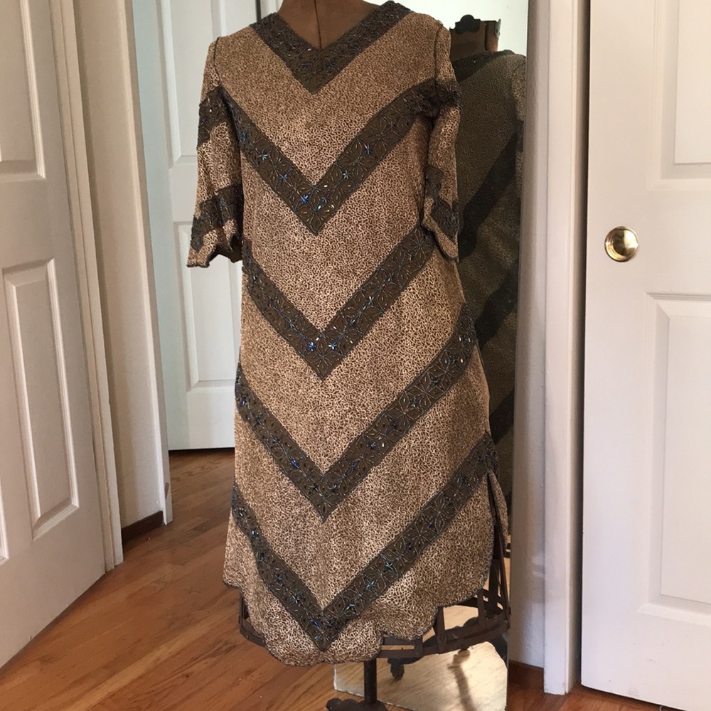 Sister max beaded dress